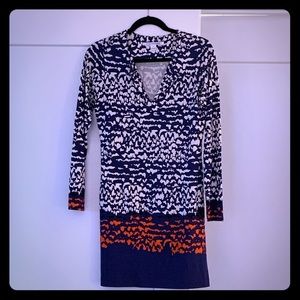 Diane Von Furstenberg Long Sleeve Dress